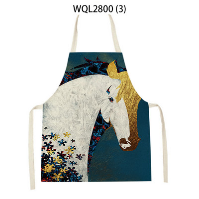 Copii adulți Animale Căprior Cal imprimate șorțuri de bucătărie Curățenie acasă Panouri Accesorii pentru copt Libelula Flori șorț