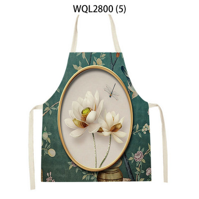 Copii adulți Animale Căprior Cal imprimate șorțuri de bucătărie Curățenie acasă Panouri Accesorii pentru copt Libelula Flori șorț