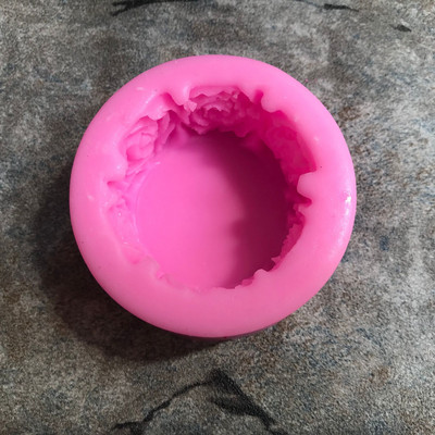 3D ümmargused roosiõied kuju silikoonist seebivorm DIY käsitsi valmistatud seebivormid seebi valmistamine fondant kooki küünla vormid käsitöö kaunistus