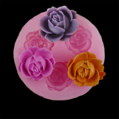 DIY kūkas rožu lapas silikona ziepju veidne virtuves piederumi kūkas veidne Gumpaste konfektes cepumi instrumenti, konditorejas kūkas dekorēšana