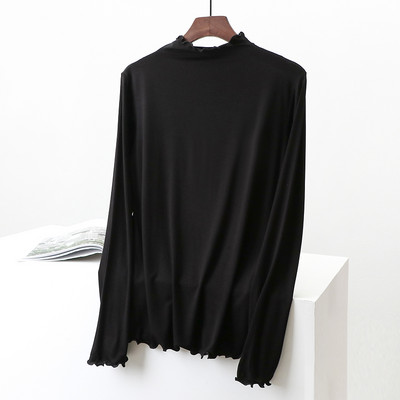 Νέο μοντέλο γυναικεία μπλούζα με μακριά μανίκια - μονόχρωμη