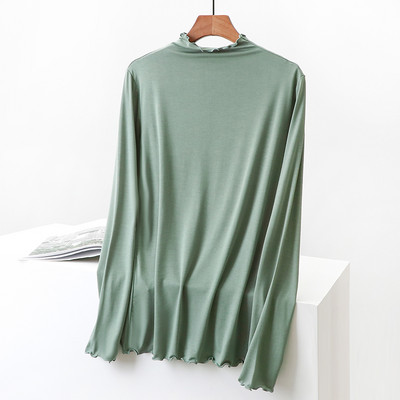 Νέο μοντέλο γυναικεία μπλούζα με μακριά μανίκια - μονόχρωμη