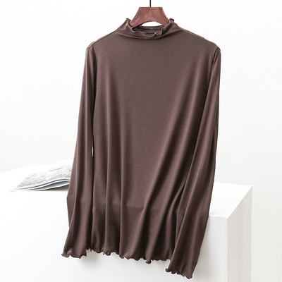 Νέο μοντέλο γυναικεία μπλούζα με μακριά μανίκια - μονόχρωμη