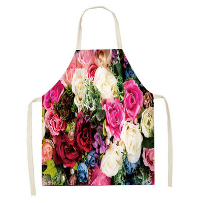 Ποδιά με πεταλούδα και λουλούδια Αξεσουάρ ψησίματος Όμορφες ποδιές για κορίτσια για κορίτσια πεταλούδα για γυναίκες Ποδιά κουζίνας Delantal Cocina