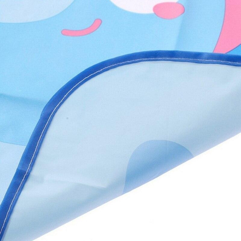 1 σετ παιδική ποδιά μανσέτα κιτ κουζίνας ζωγραφική ψησίματος Pinafore+μανίκι βραχίονα PE PVC αδιάβροχες ποδιές κινουμένων σχεδίων χαριτωμένα σε στυλ ζώων