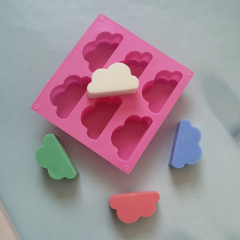 Cloud Silicone Mold Soap Molde Nube Chocolate Candy Jello Jelly Baking Mousse Cake Bath Bomb Crayons Wax Melt Decorating Tools