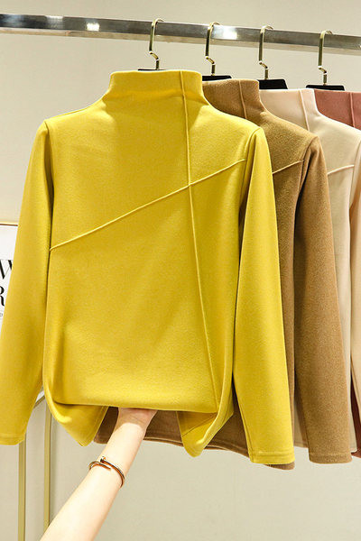 Naiste puhas pluus - pikkade varrukatega