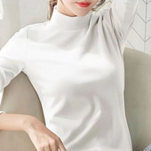 Vabaaja naiste pluus polo kraega - mitut värvi