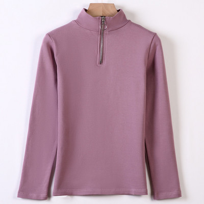 Ženska bluza - s visokom kragnom i patentnim zatvaračem