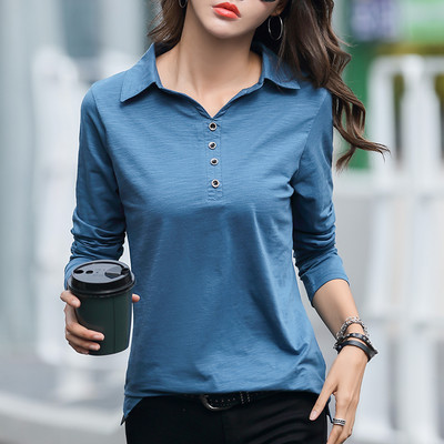 Bluza de dama - cu guler si nasturi clasici