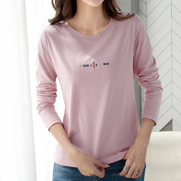 Bluză casual de damă cu mâneci lungi - mai multe culori