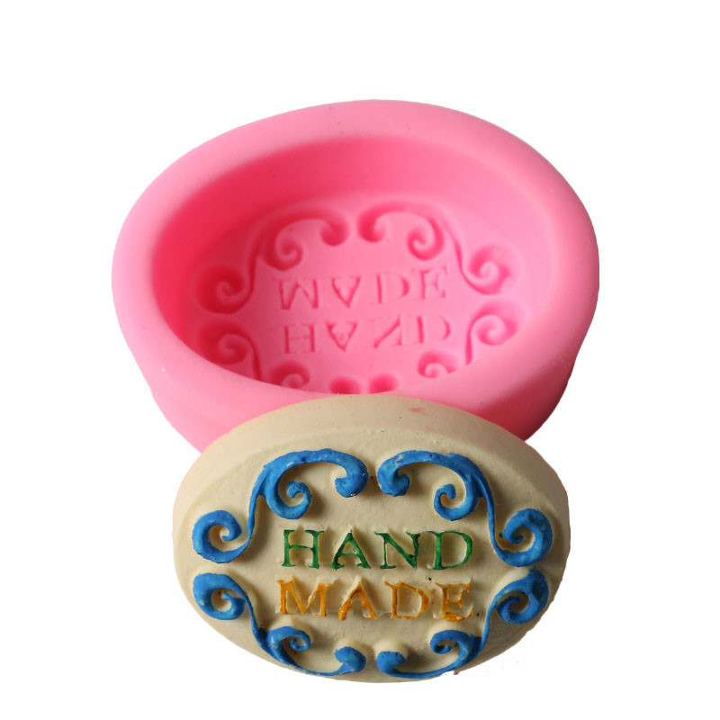 3D silikonski kalup za sapun DIY ručno izrađen oblik za sapun za alat za izradu sapuna Kalup za ukrašavanje kolača i čokolade Alat za pečenje kolača