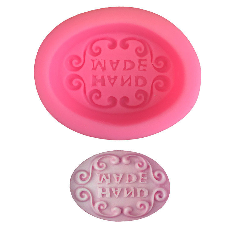 3D silikonski kalup za sapun DIY ručno izrađen oblik za sapun za alat za izradu sapuna Kalup za ukrašavanje kolača i čokolade Alat za pečenje kolača