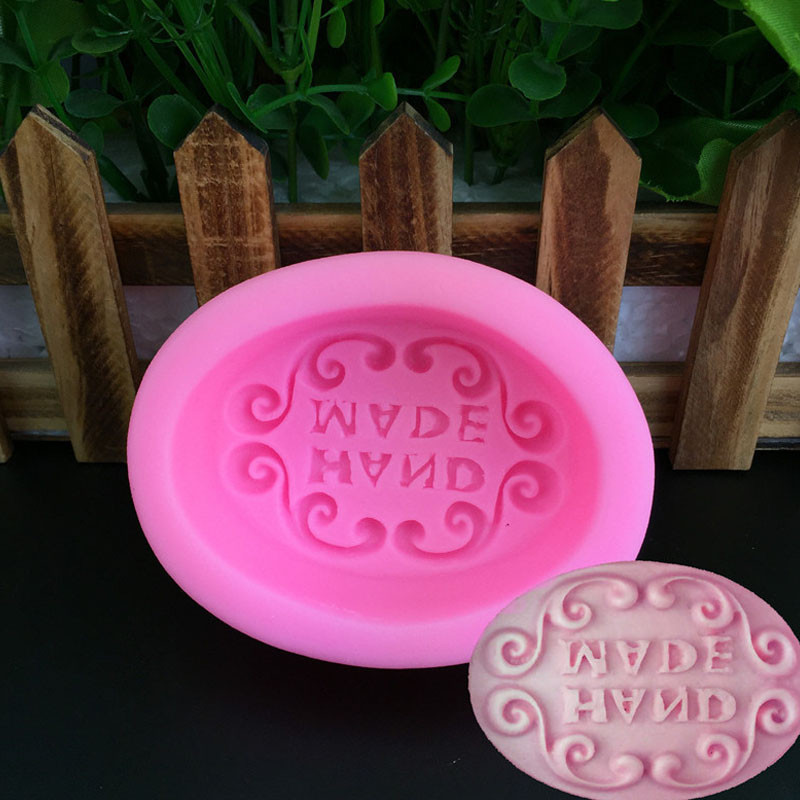 3D silikonski kalup za sapun DIY ručno izrađen oblik za sapun za alat za izradu sapuna Kalup za ukrašavanje kolača i čokolade Alat za pečenje kolača