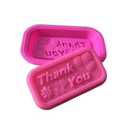 Καλούπια σιλικόνης για σαπούνι σε τετράγωνο στρογγυλό σχήμα για DIY χειροποίητο καλούπι σιλικόνης για σαπούνι τουαλέτας