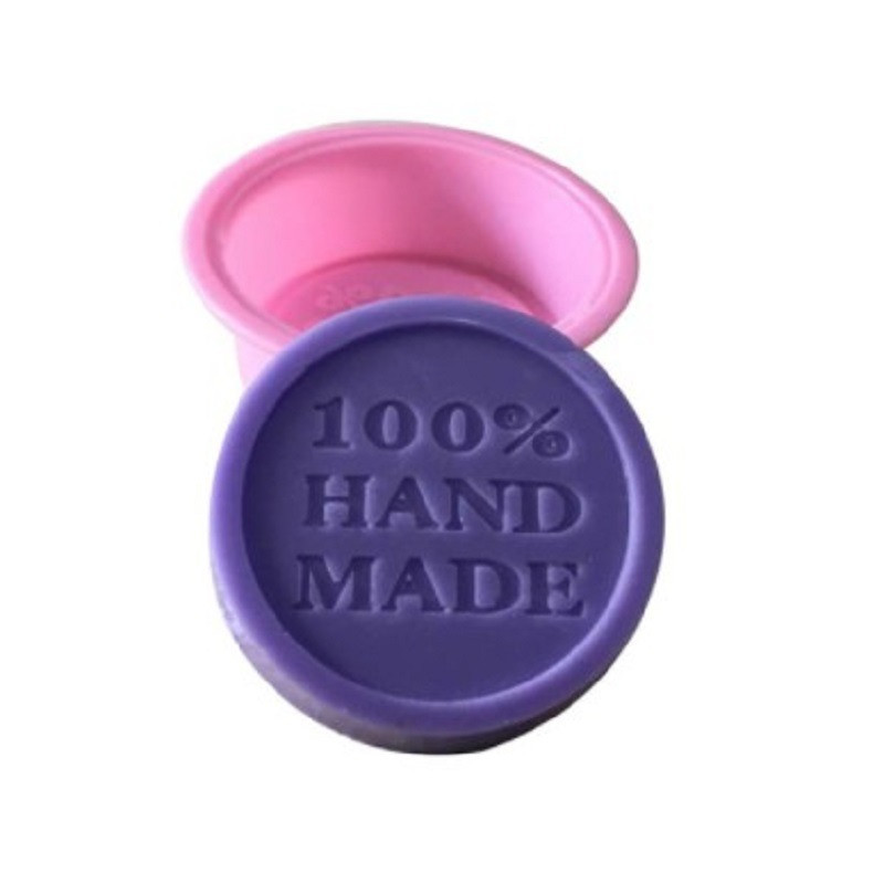 Καλούπια σιλικόνης για σαπούνι σε τετράγωνο στρογγυλό σχήμα για DIY χειροποίητο καλούπι σιλικόνης για σαπούνι τουαλέτας