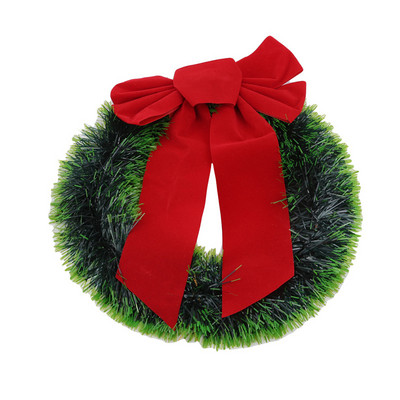 Coroană de Crăciun, frunze de eucalipt, verde artificială