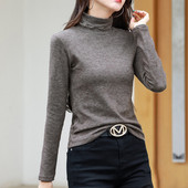 Bluză casual cu mânecă lungă pentru damă, cu guler polo