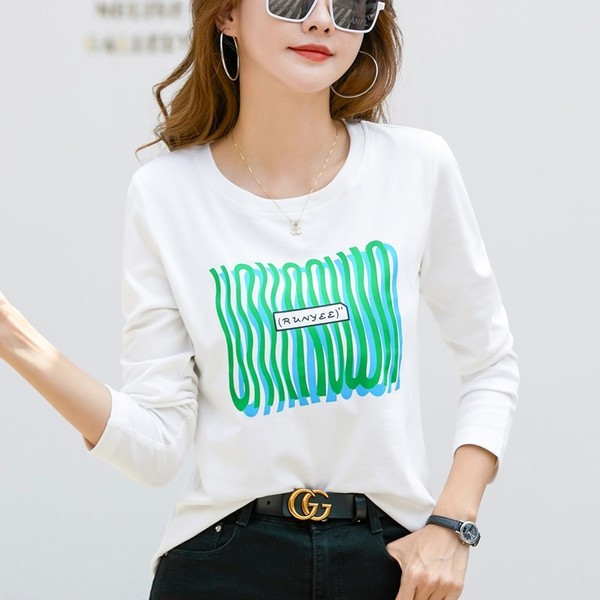 Naiste vabaaja pluus trükiga