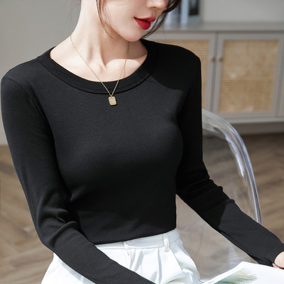 Bluza de dama curata - cu decolteu oval