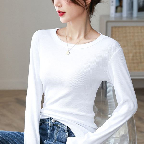 Bluza de dama curata - cu decolteu oval