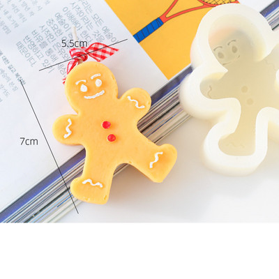 Lumânare fulg de zăpadă de Crăciun Mucegai din silicon Pom de Crăciun Ceară de soia Parfumată Tencuială Săpun Naștere Nuntă Artizanat pentru acasă Decor ciocolată