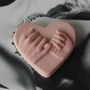 3D Love Heart Shaped Silicone Mould DIY Cake Candle Mould Socolate Fondant Sugar Tool Κατασκευή κεριών DIY