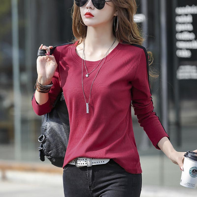 Bluză elegantă pentru femei, model curat, cu decolteu în V