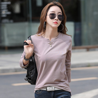 Bluză casual de damă cu pandantiv