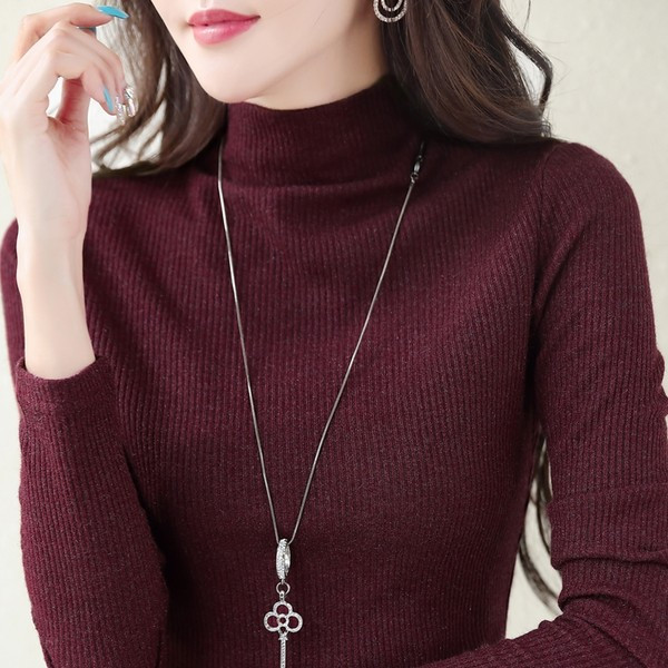 Uue mudeli polokraega naiste pluus - mitut värvi