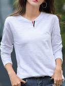Bluza casual cu nasturi