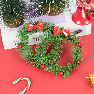 5τμχ 10cm Χριστουγεννιάτικα στεφάνια Διακοσμητικά Τεχνητό Χριστουγεννιάτικο Δέντρο Κρεμαστό Στολίδι για Διακοσμητικά Κάρτας Διακοσμητικά