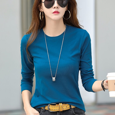 Vabaaja naiste pluus ovaalse kaelusega - mitut värvi