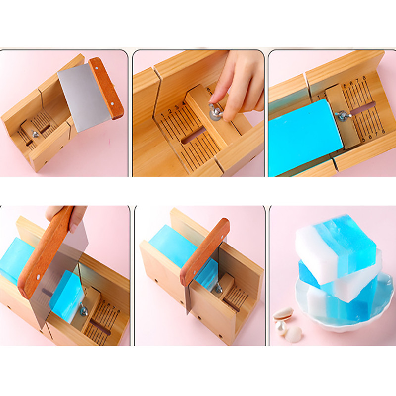 Muilo pjovimo obliavimo staklės reguliuojamas muilo pjovimo įtaisas Rankų darbo žvakių kirpimo įrankis