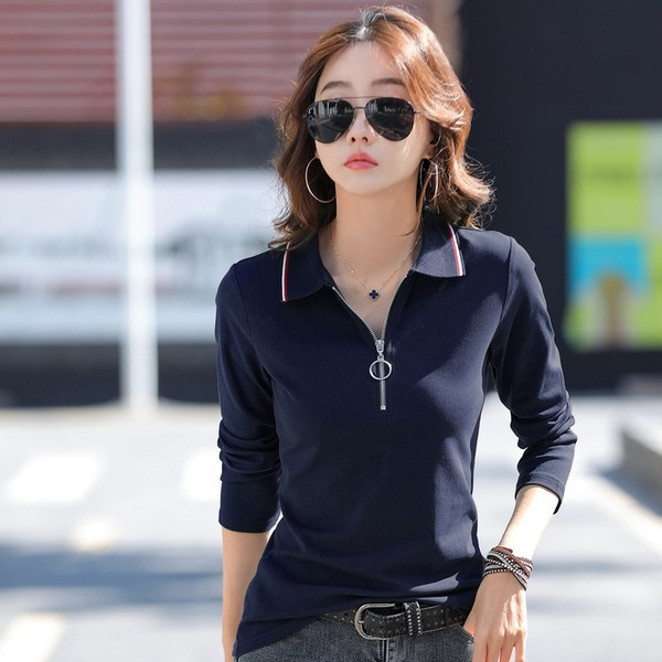 Kaelusega vabaaja naiste pluus - mitut värvi