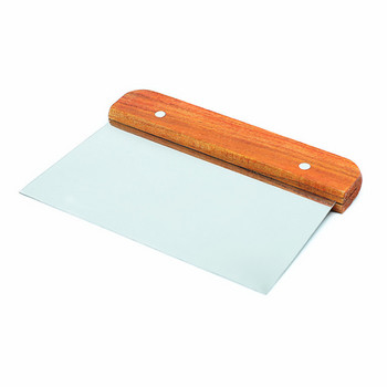 Резачка за сапун с дръжка от твърда дървесина Стоманена права вълнообразна резачка за рязане Инструменти за правене на сапун Направи си сам