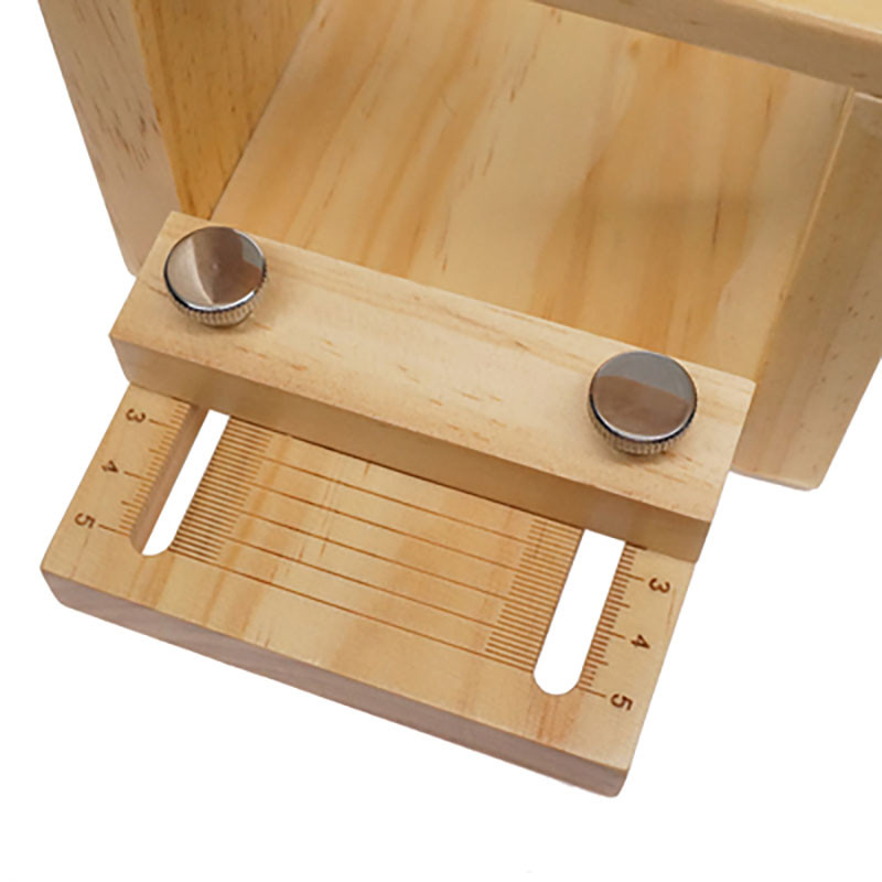 Vielinis muilo pjaustytuvas medinės rankenos pjūklo pjaustymo įrankis muilo žvakių sūriui