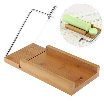 Резачка за дървен сапун Резачка със скала за размери за ръчно изработени свещи Подрязване Направи си сам инструмент за изрязване