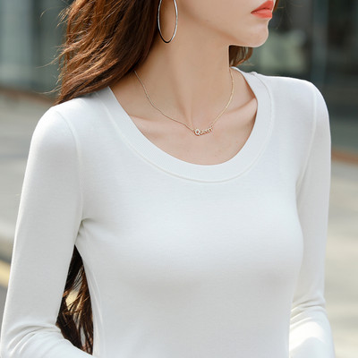 Γυναικεία μπλούζα με στρογγυλή λαιμόκοψη