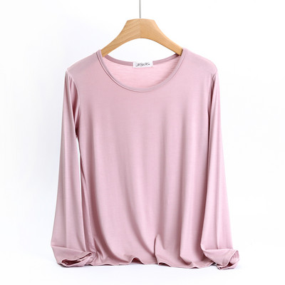 Naiste vabaaja pluus – ovaalse kaelusega