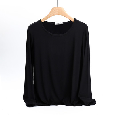 Naiste vabaaja pluus – ovaalse kaelusega