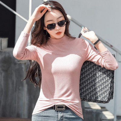 Casual γυναικεία μπλούζα με γιακά πόλο - πολλά χρώματα