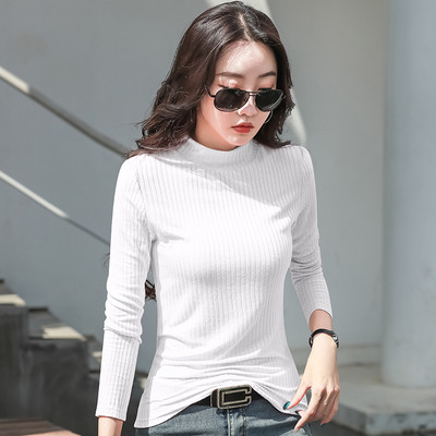 Casual γυναικεία μπλούζα με γιακά πόλο - πολλά χρώματα