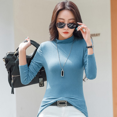 Casual γυναικεία μπλούζα με γιακά πόλο - πολλά χρώματα