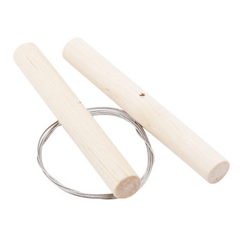Нова телена резачка за сапун Инструмент за рязане на сирене Дървен нож за глинени свещи Керамика Превключващи дръжки Усукана скулптурна дръжка Усукана