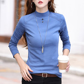 Madinga palaidinė ilgomis rankovėmis ir sagomis