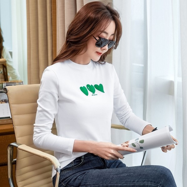 Bluză casual de damă cu mâneci lungi - trei culori