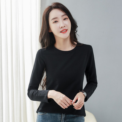 Puhas ovaalse kaelusega naistepluus