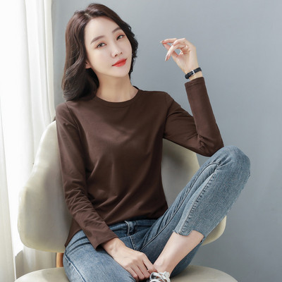 Puhas ovaalse kaelusega naistepluus