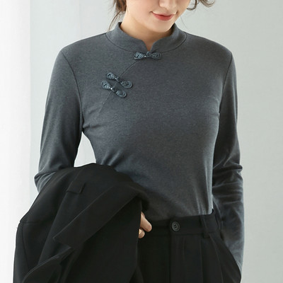 Naiste vabaaja pluus pikkade varrukatega mitmes värvitoonis